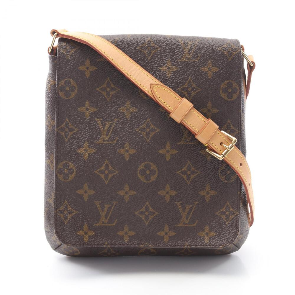 Louis Vuitton Musette Salsa Short Strap Monogram Shoulder Bag Canvas Leather